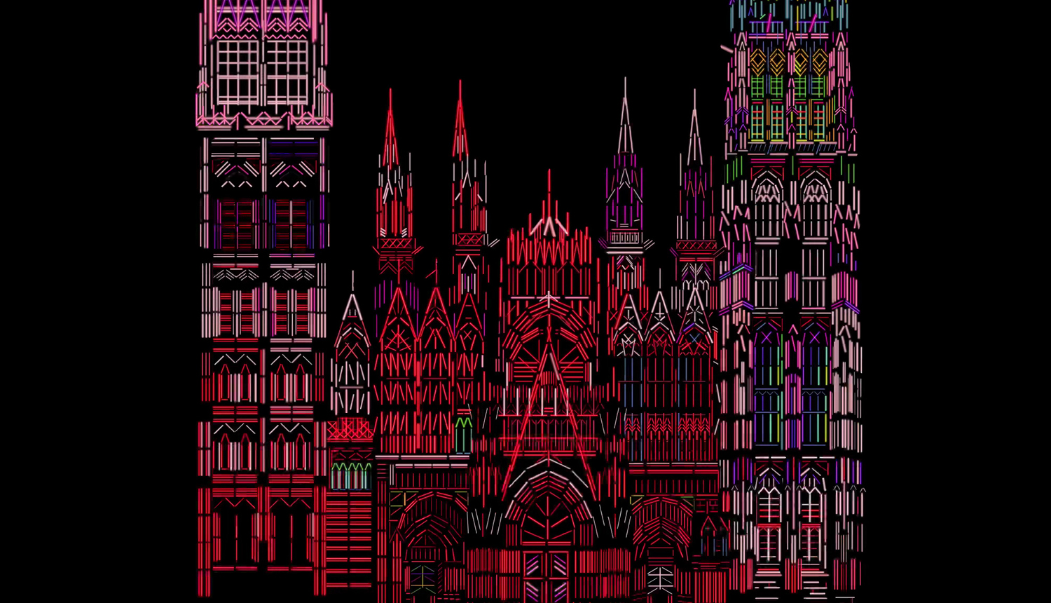 Optic Gothic à la cathédrale de Rouen